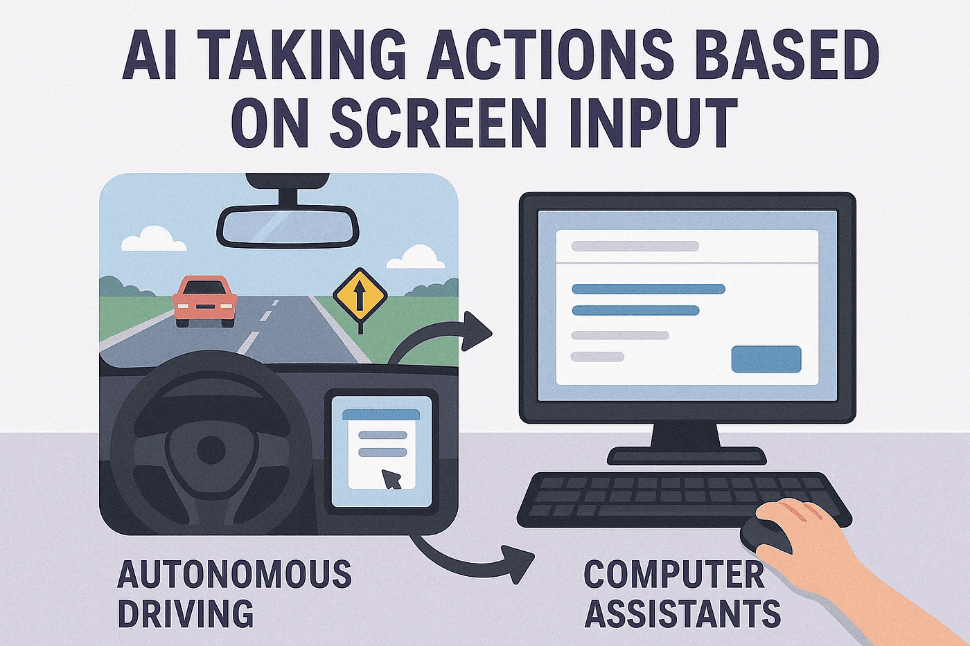 How Teaching Computers to Use Screens Is Like Teaching Cars to Drive Themselves